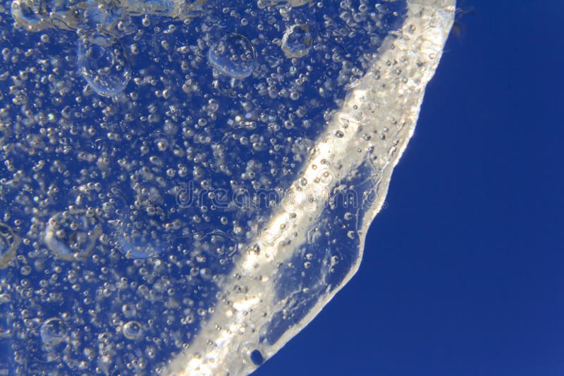Ice edge structure stock image. Image of close, hoar 37583005