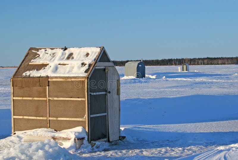 210 Ice Fishing Shack Stock Photos - Free & Royalty-Free Stock Photos from  Dreamstime