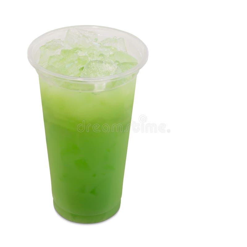 Ice Tea Takeaway Cup On White Stock Photo 757161916