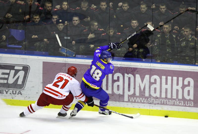 Poland icehockey team editorial photography. Image of klys 19260112