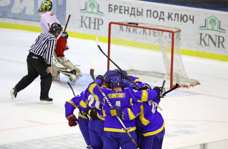 Poland icehockey team editorial photography. Image of klys 19260112