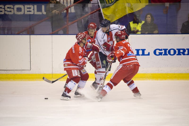 Ice Hockey Italian Premier League Editorial Stock Image Image of game, puck 27936079