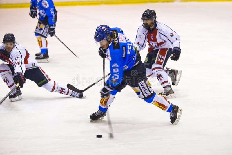 Ice Hockey Italian Premier League Editorial Stock Photo Image of