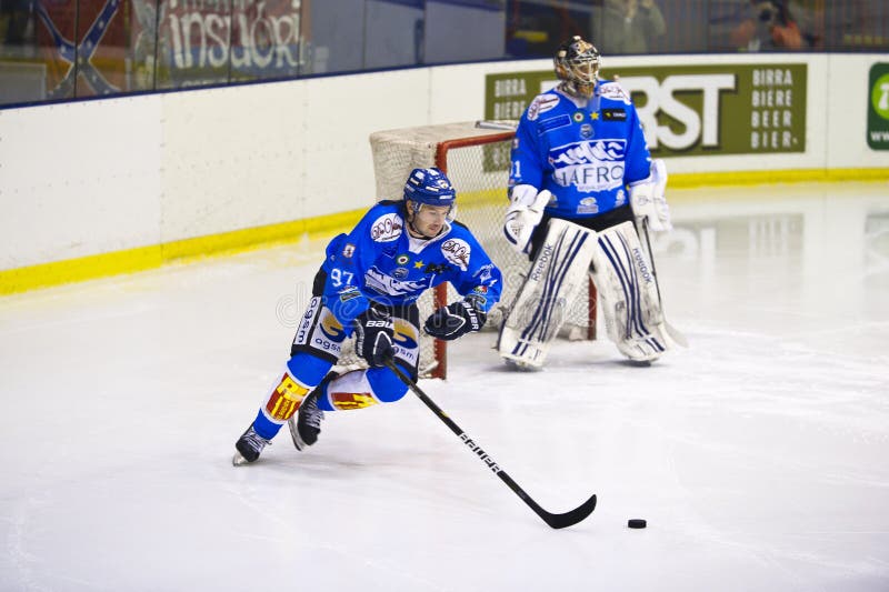 Ice Hockey Italian Premier League Editorial Stock Photo Image of puck, hockey 28112658