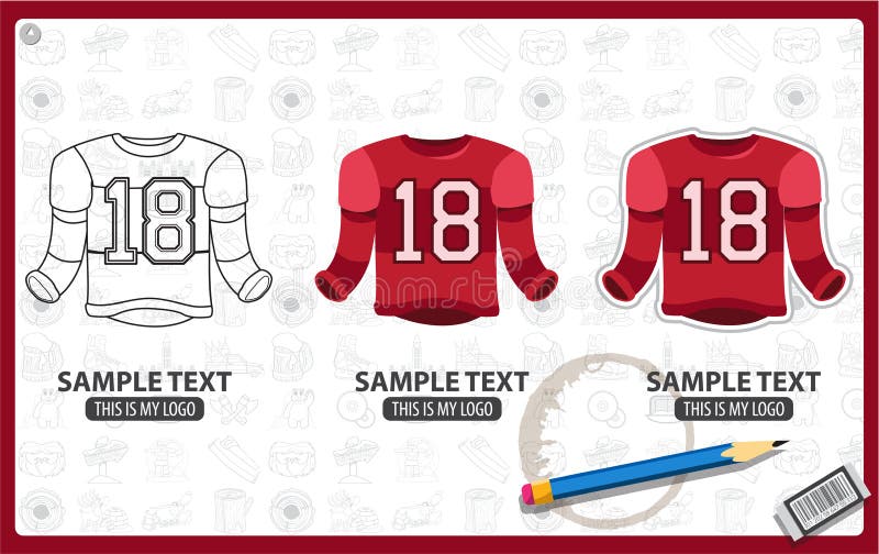 Men's Full Ice Hockey Kit mockup (Front View) - Free Download Images High  Quality PNG, JPG