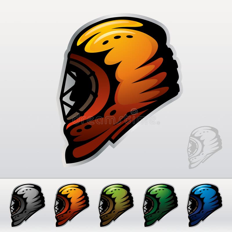 Ice Hockey masks stock vector. Illustration of sport 14583538
