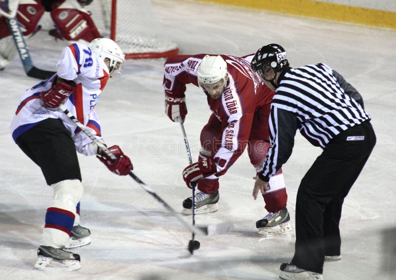 Ice hockey match Zdar vs. Chotebor, October 6, 2010 Zdar Nad Sazavou, Czech Republic. Final score for Zdar 5:2