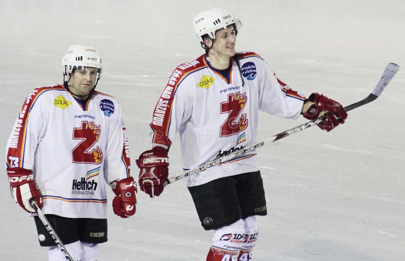 Ice hockey players editorial stock image. Image of players 13217474
