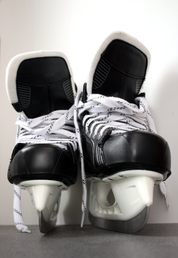 Hockey skate stock image. Image of recreational, frost 4056163