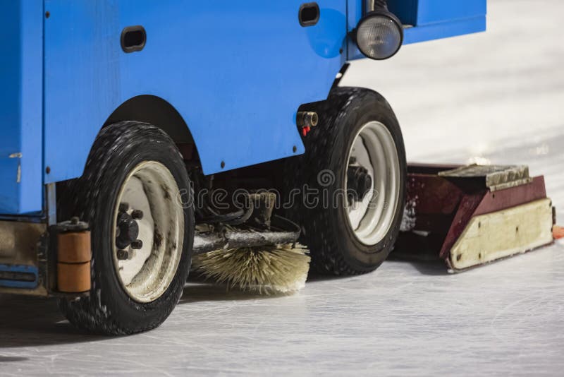 Ice leveling machine stock photo. Image of cleaner, skating 247876642