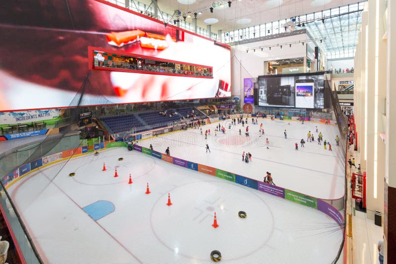 Ice Rink In Marina Mall, Abu Dhabi Editorial Photo Image of rink