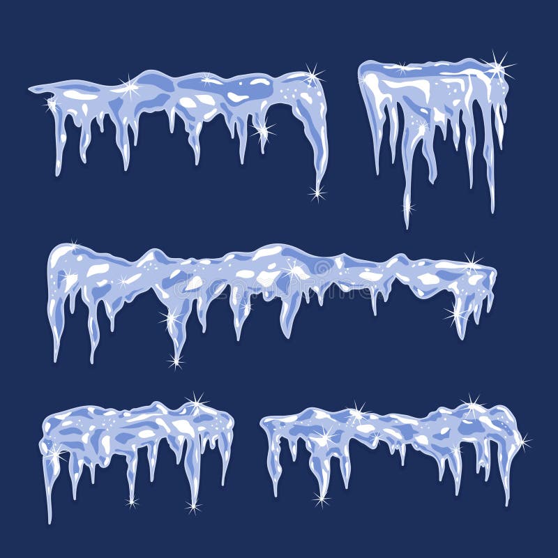 Download Ice sheets with icicles stock vector. Illustration of cool - 36903823