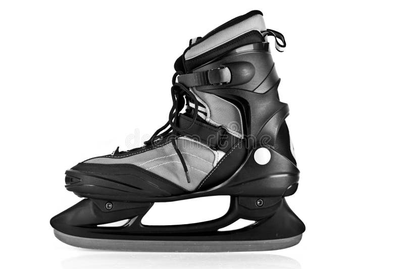 Ice skate stock image. Image of sharp, cold, hockey, skate 8123089