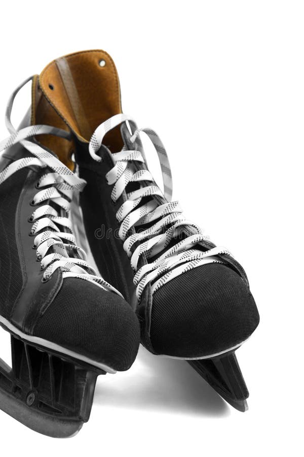 Ice skates stock image. Image of pair, clean, rivet, object 51463615