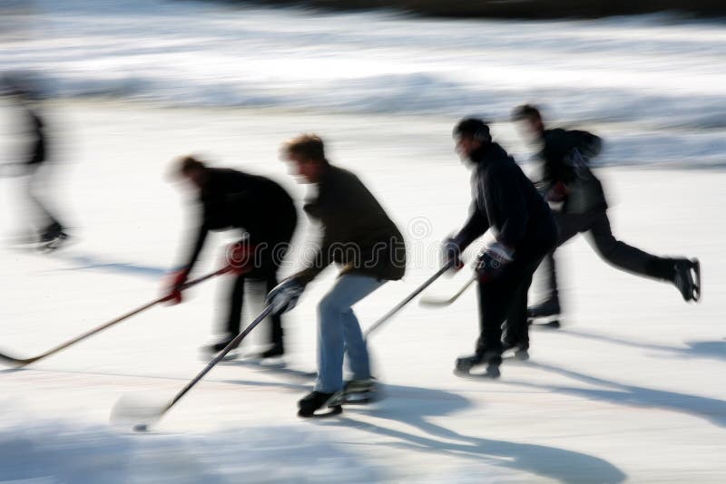 Ice skating