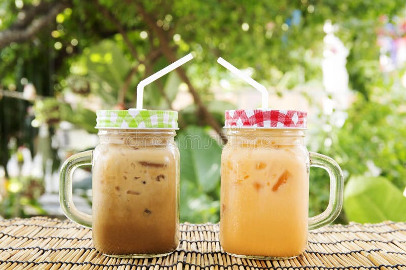 Ice Tea and Coffee Thai Style Stock Photo Image of relax, fresh 62050516