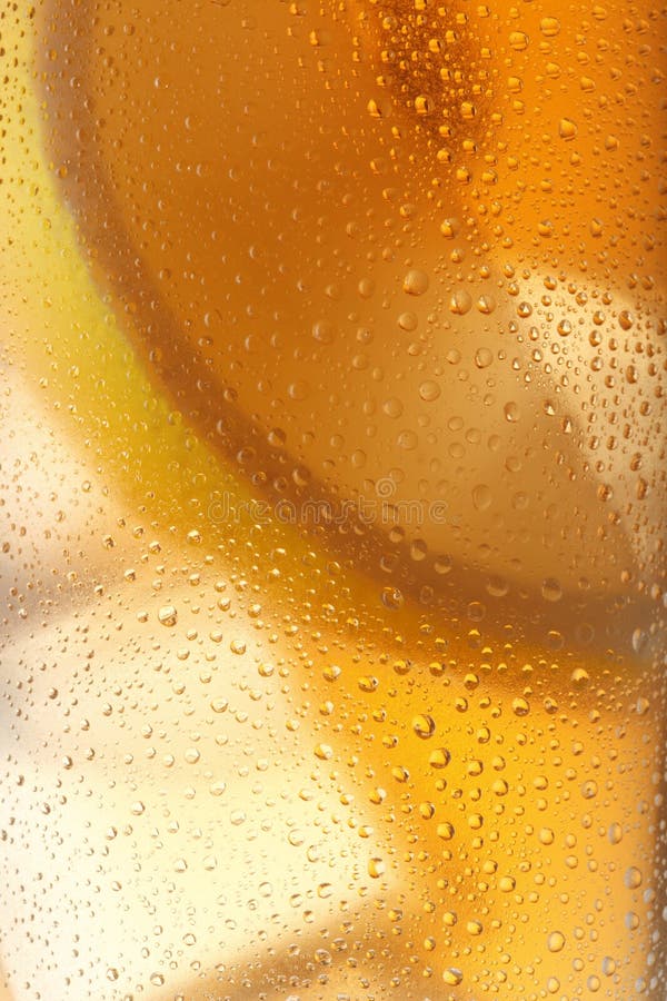 Ice tea drink close up