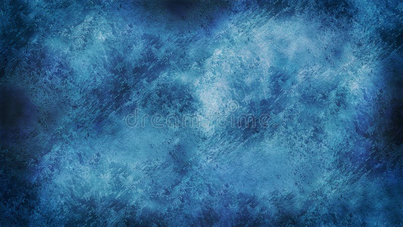 Ice texture Beautiful festive frosty pattern with white snowflakes on a blue background