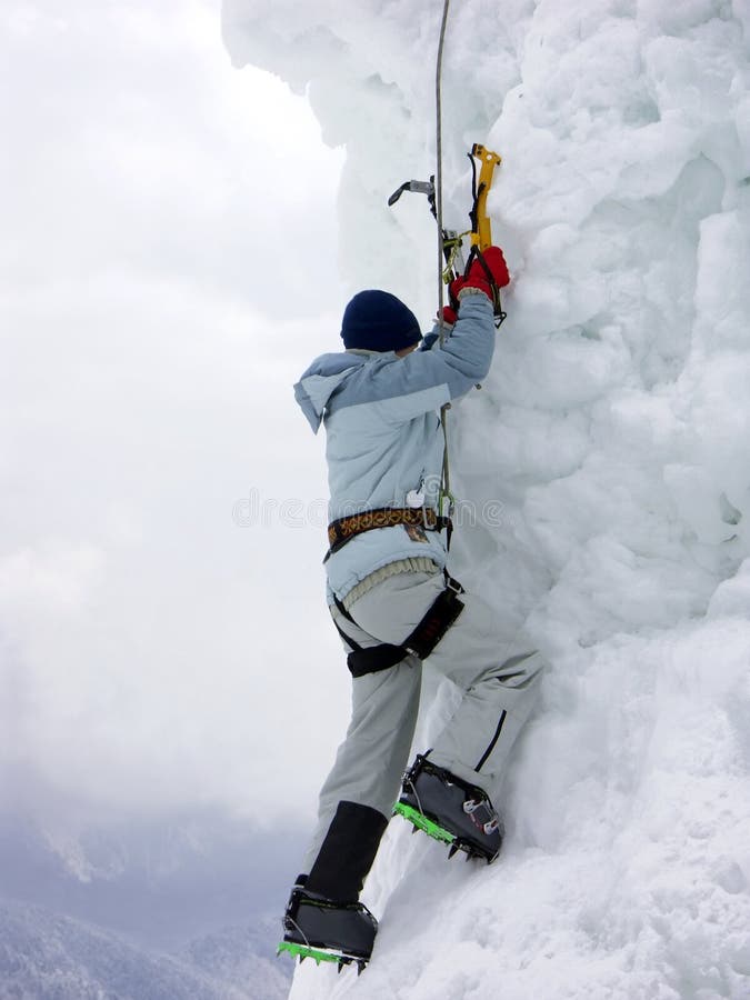 Iceberg climber