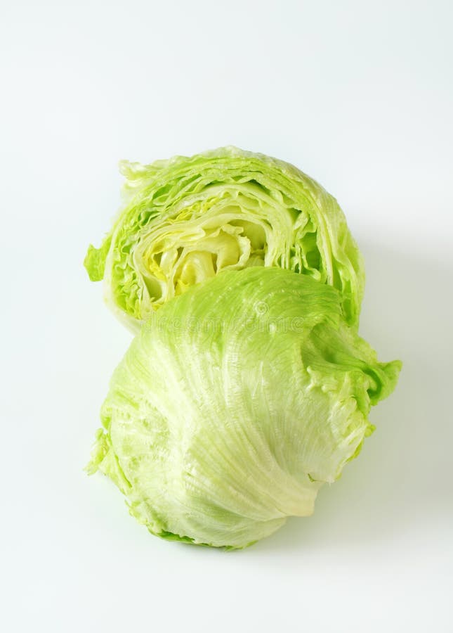 Iceberg lettuce stock image. Image of healthy, organic 55975339