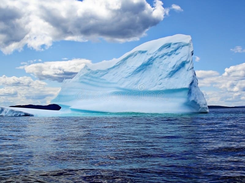 Iceberg in ocean stock photo Iceberg in ocean stock photo