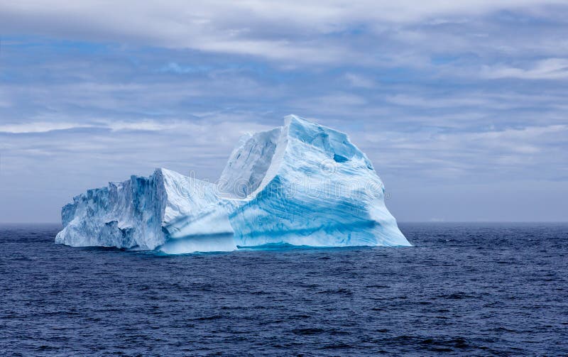 Iceberg sphynx in Antarctica-2