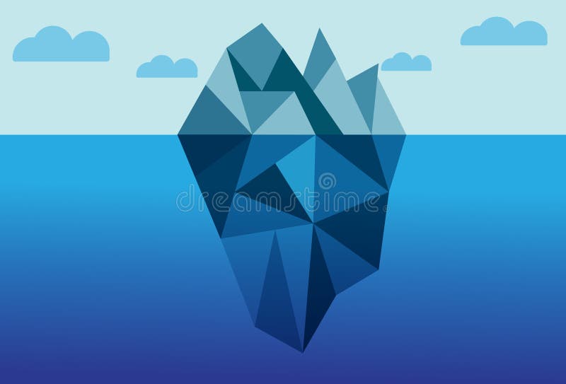 Iceberg Theory Stock Illustrations – 109 Iceberg Theory Stock ...