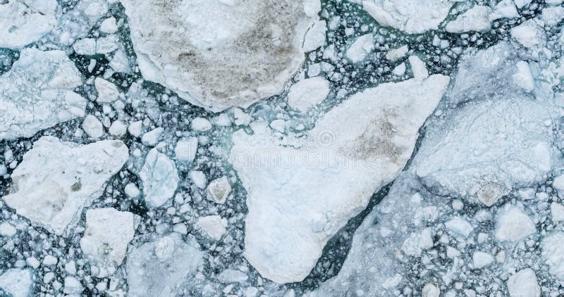 Icebergs drone aerial image top view - Climate Change and Global Warming stock images Icebergs drone aerial image top view - Climate Change and Global Warming stock images