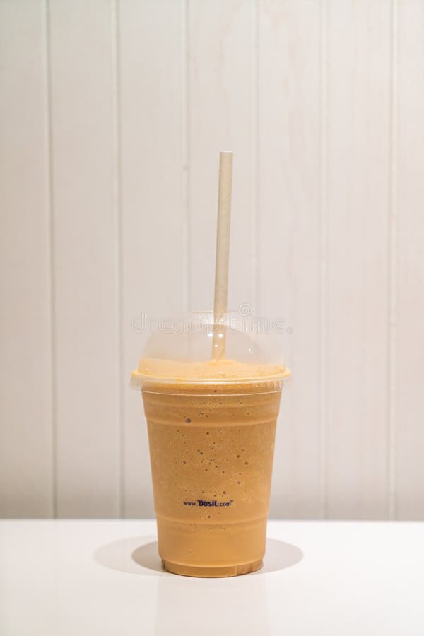 Iced and Blend Coffee Toffee Stock Photo Image of refreshment, party