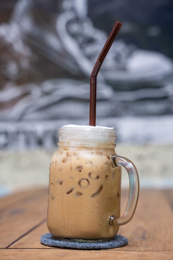 Iced coffee ready to drink stock image. Image of cafe 175883809