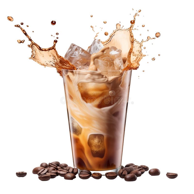Cold Brewed Iced Latte Coffee On Plastic Cup Side View Generative Ai  Technology, Ice, Coffee, Latte PNG Transparent Image and Clipart for Free  Download