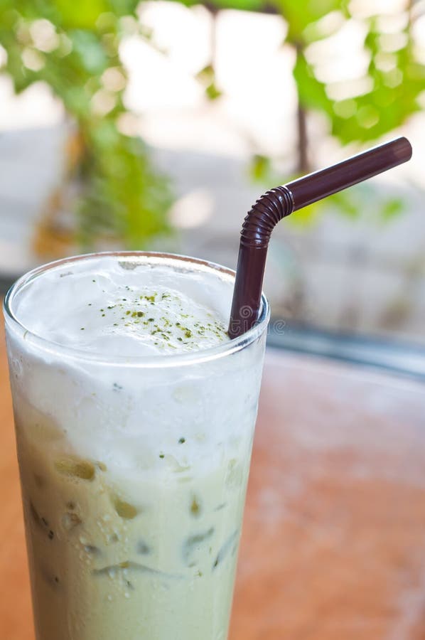 Thai Iced Tea with Iced Chocolate Stock Image Image of cold, tasty