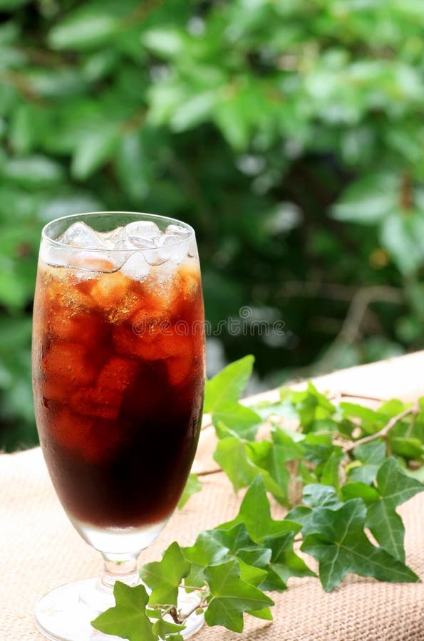 Iced kaffe royaltyfri fotografi