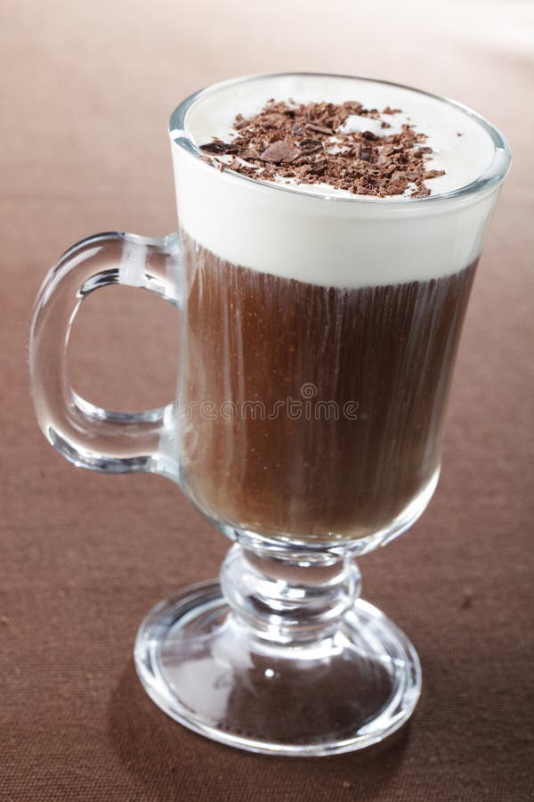 Iced kaffe royaltyfri fotografi