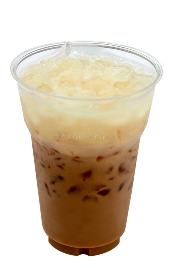 Iced kaffe royaltyfri foto