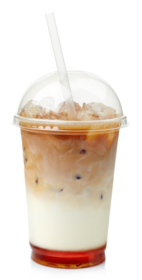 Iced kaffe arkivfoto