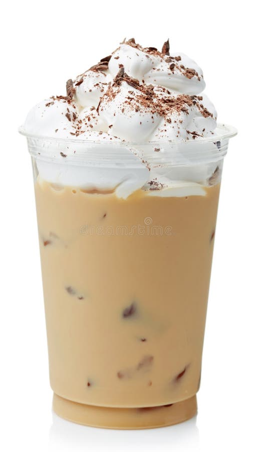 Iced kaffe arkivfoto