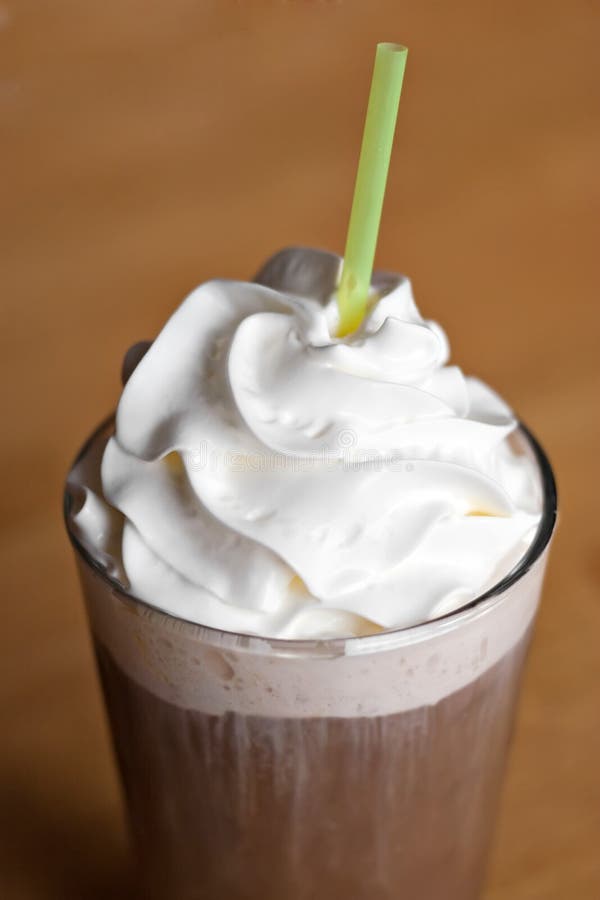 Iced kaffedrink arkivfoto