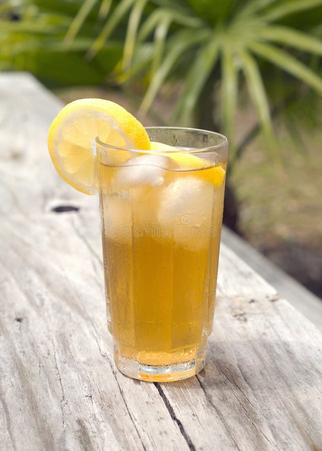 Iced Tea on a hot day stock image. Image of iced, beverage 75073857
