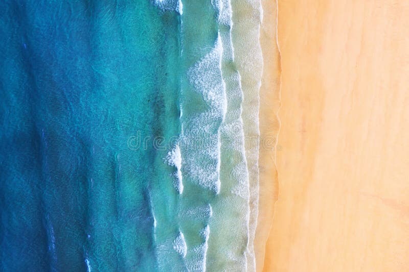 Iceland. Aerial view on the coast line. Beach and sea from air. Famous place in Iceland. Summer seascape from drone.