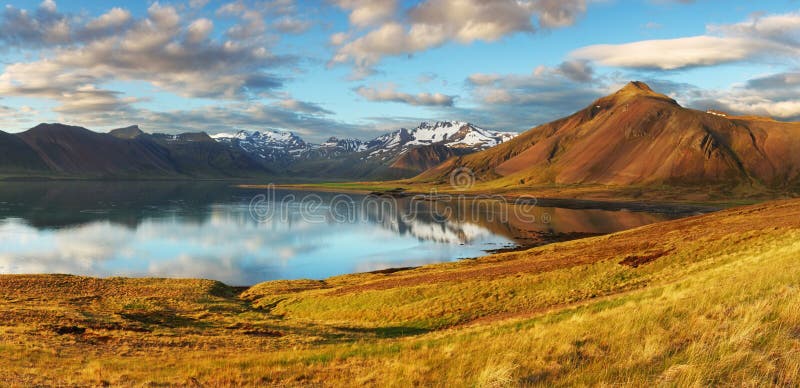 Iceland krajobraz
