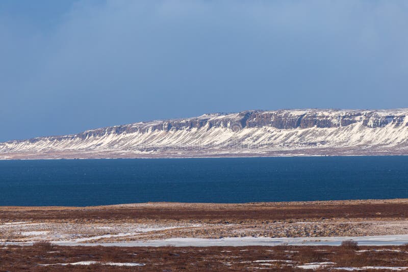 Iceland Weather And Icelandic Landscape, Winter In Iceland, Sunny Day In Winter