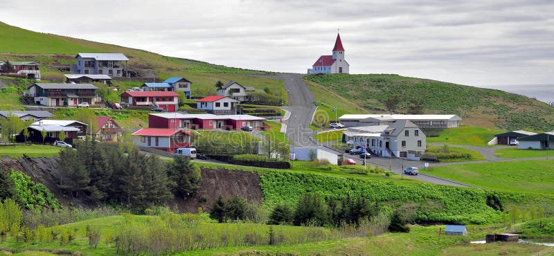 Icelandic church in Vik