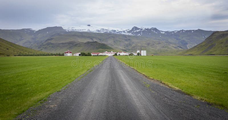 Icelandic countryside stock photo. Image of meadow, farm - 60546032