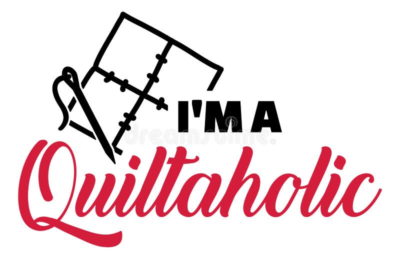 I am a Quiltaholic Quilting icon. I am a Quiltaholic Quilting icon