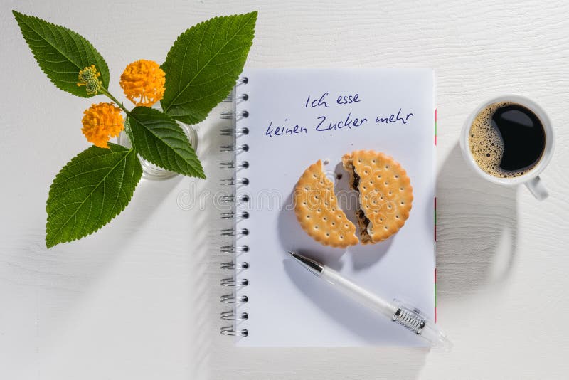 Ich esse nicht mehr Zucker stockfotografie Ich esse nicht mehr Zucker stockfotografie