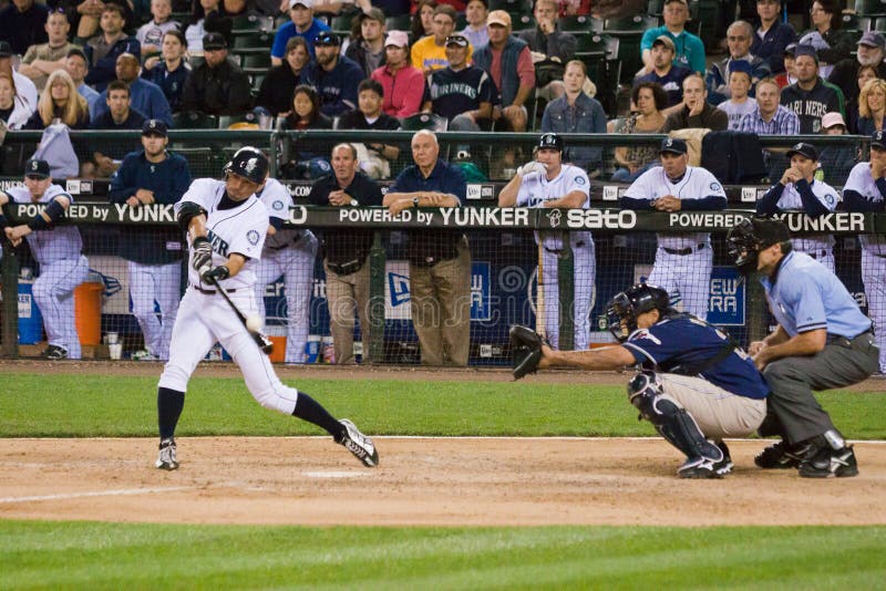Ichiro Suzuki Mariners Baseball Player Editorial Stock Photo Image of