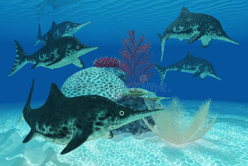 Ichthyosaurus Dinosaurs