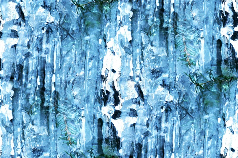 Icicles abstract