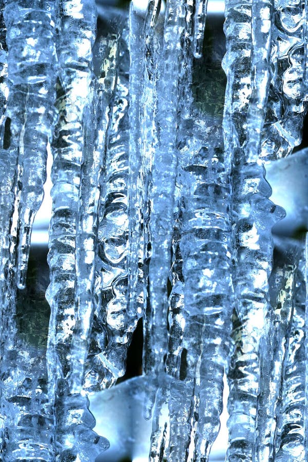 Icicles abstract